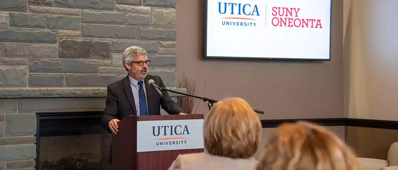 Nursing Student Pathway with Utica University Dr Cardelle Speaking