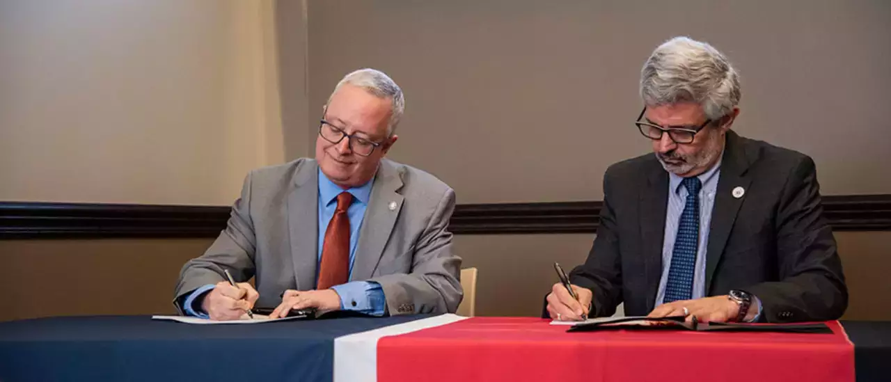 Nursing Student Pathway with Utica University Signing