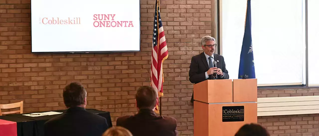 Dr Cardelle Oneonta, Cobleskill Create Childhood Education Pathway