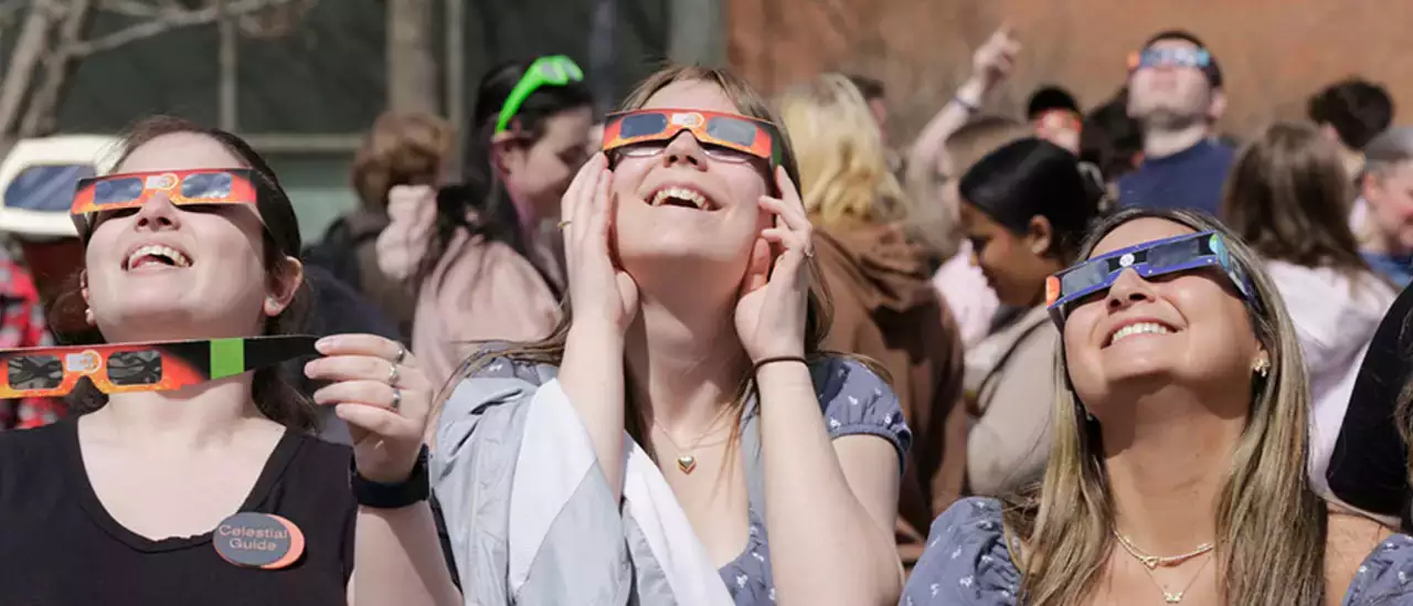 Eclipse Captivates Campus