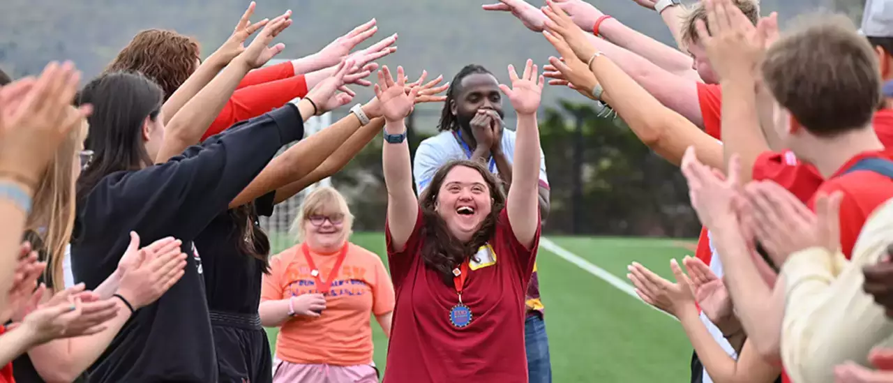 Students Volunteer at Spring EDD Adaptive Sports