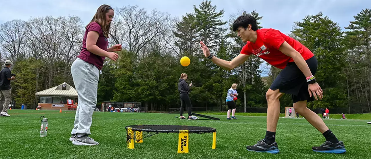 Students Volunteer at Spring EDD Adaptive Sports