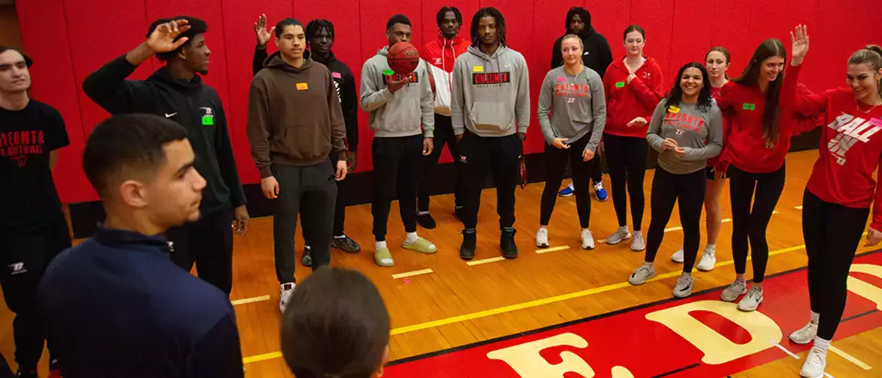 Students Volunteer at Spring EDD Adaptive Sports