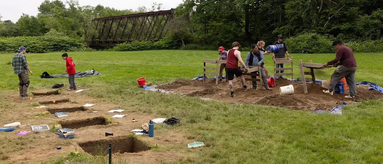 Archaeological Field School 2024 at Pine Lake