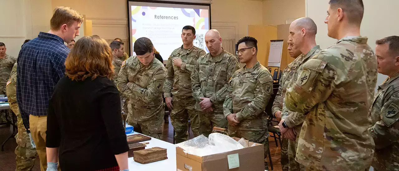 SUNY Oneonta & U.S. Army Partner to Protect Culture