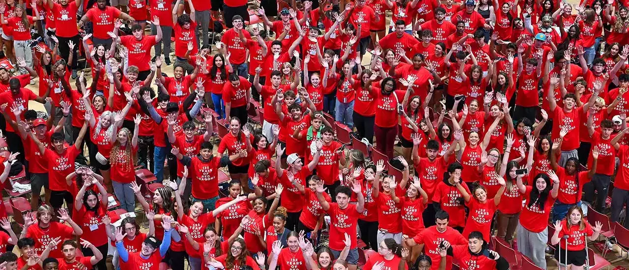 Campus Welcomes New Red Dragons