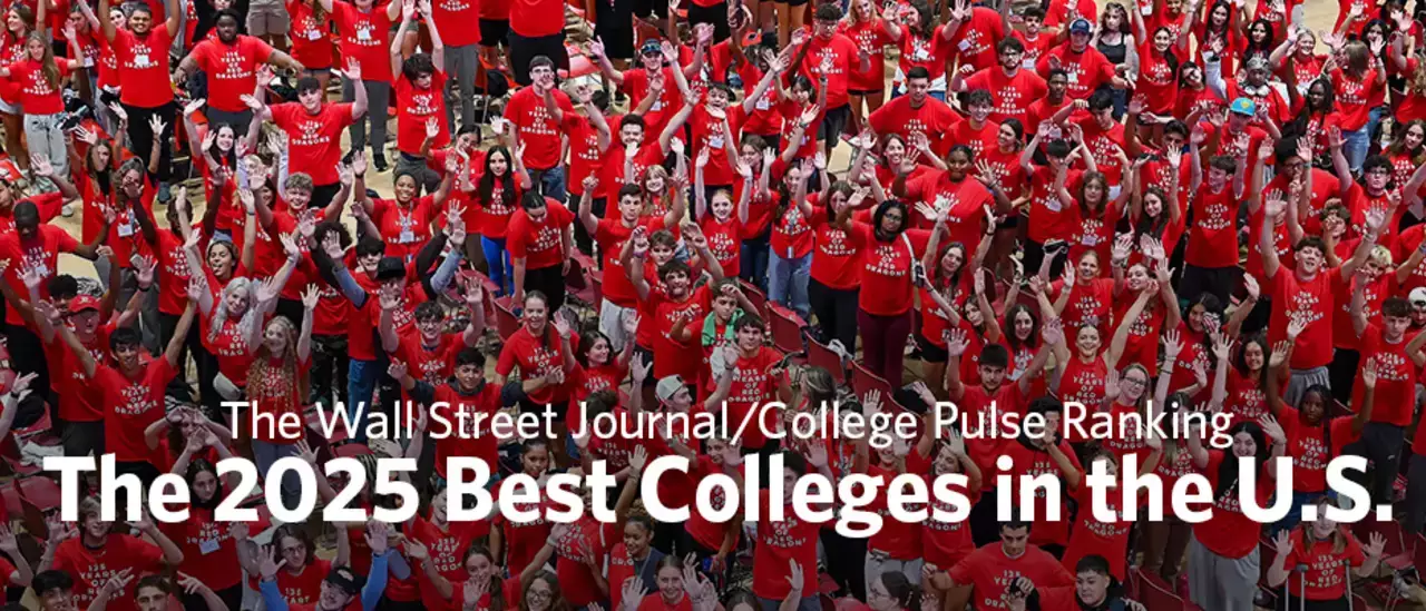 SUNY Oneonta is ranked No. 187 on the Wall Street Journal/College Pulse 2025 list of the Best Colleges in the U.S. 