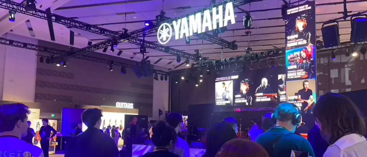 Oneonta Students Tour NAMM