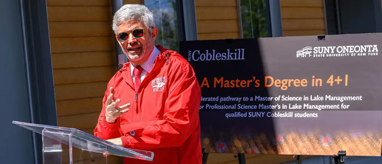 SUNY Oneonta, Cobleskill Launch 4+1 BS-MS Partnership
