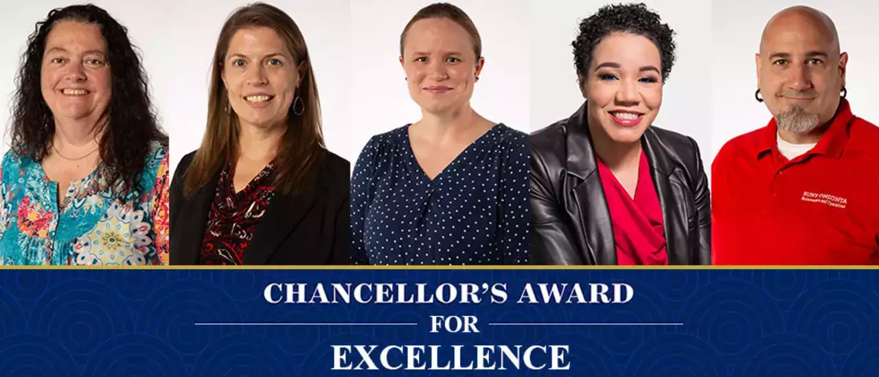 Five Employees Earn 2025 Chancellor&rsquo;s Award