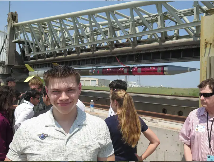 Physics Students Launch Rocket at NASA Facility
