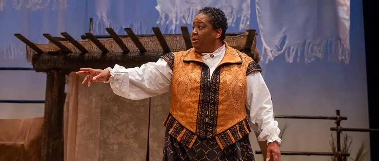 MaConnia Chesser performs as part of the Artist in Residence program.