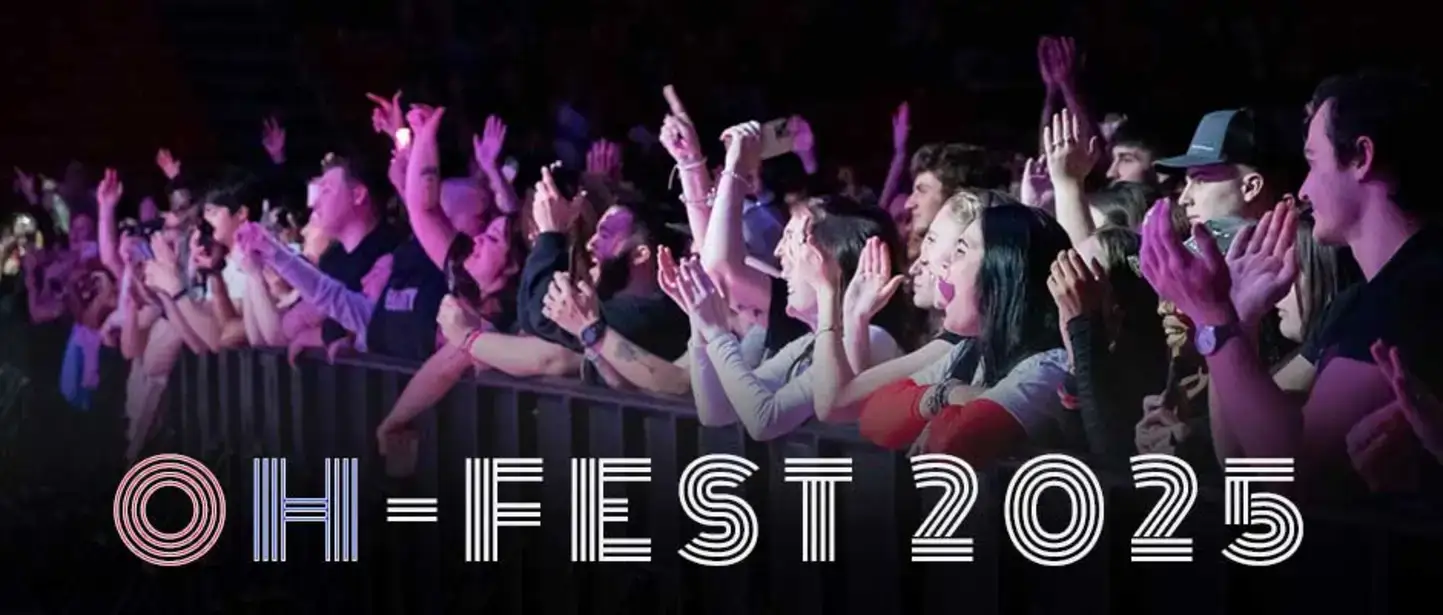Audience at the 2025 Oh-Fest concert.