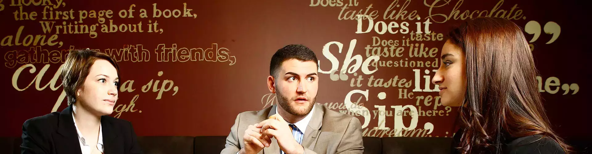 Conor McElhearn and teammates discuss their participation in the College Fed Challenge.