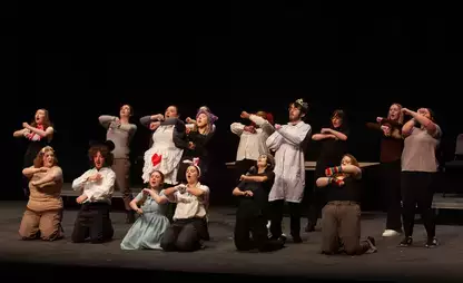 The Apollo Music Club performing