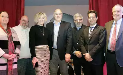 Members of Oneonta's Regional Innovation Council Team