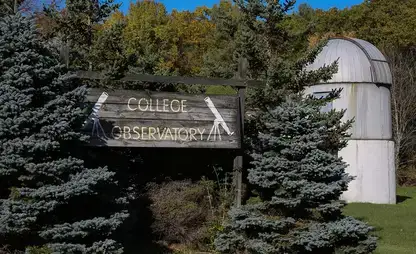 SUNY Oneonta's College Observatory located at the College Camp