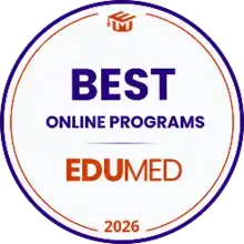 EduMed Badge "Best Online Programs" 2026