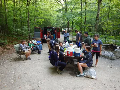 Camping in the Adirondacks
