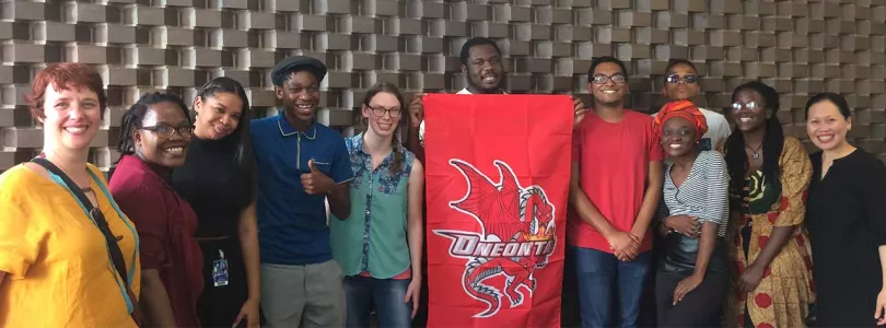 SUNY Oneonta students abroad in South Africa