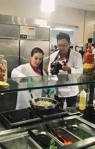JP and Julia working in Wilsbach