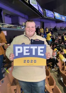 Pete Buttigieg supporter