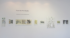 Prints from the Print Studio: Class project