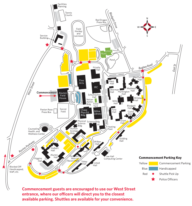 SUNY Morrisville Campus Map