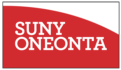 Back of SUNY Oneonta Business Card