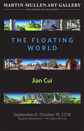 "The Floating World" exhibition poster "The Floating World" exhibition poster