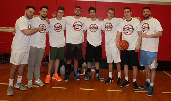 5 on 5 Basketball B League Champs Fall 2018