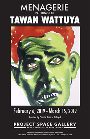 Exhibition Poster for Tawan Wattuya Exhibition Poster for Tawan Wattuya