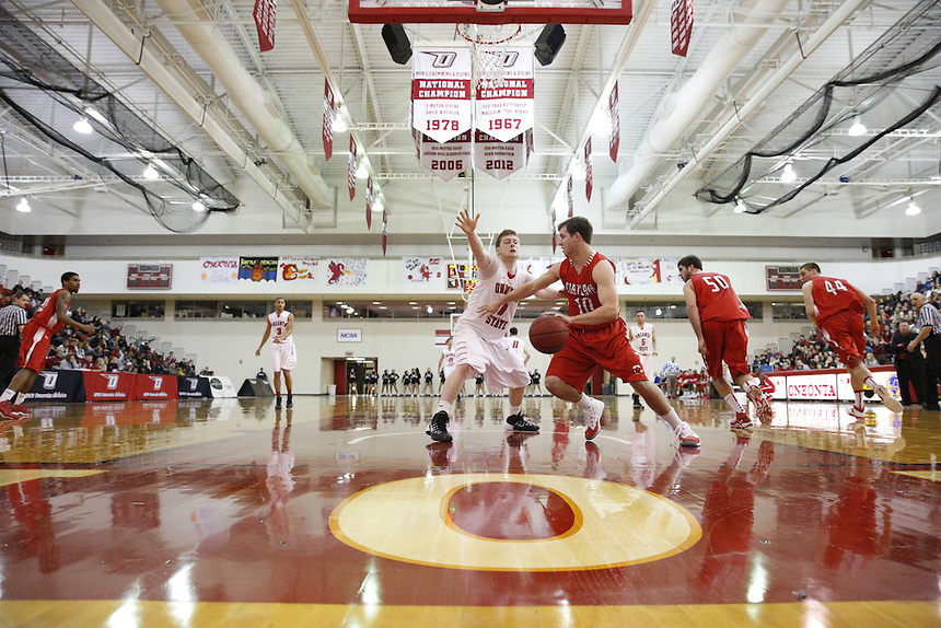 Oneonta vs Cortland Battle of the Red Dragons