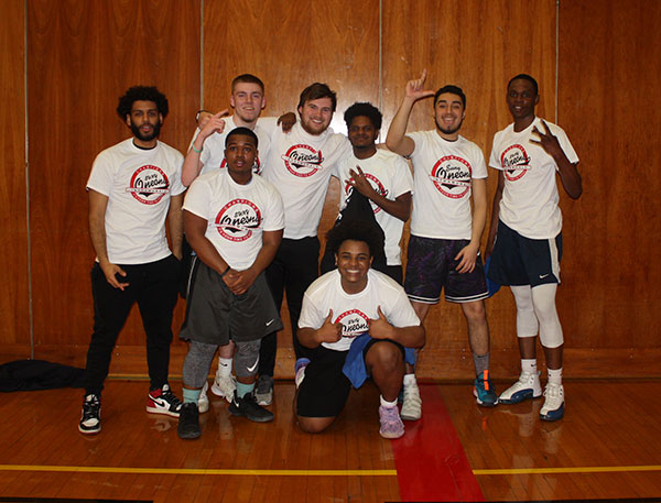 3 on 3 basketball B League Champs