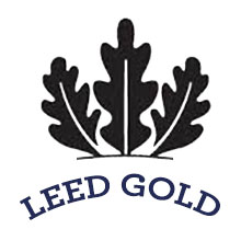 LEED Gold Leaves Icon