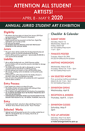 Prospectus Student Show 2020 Prospectus Student Show 2020