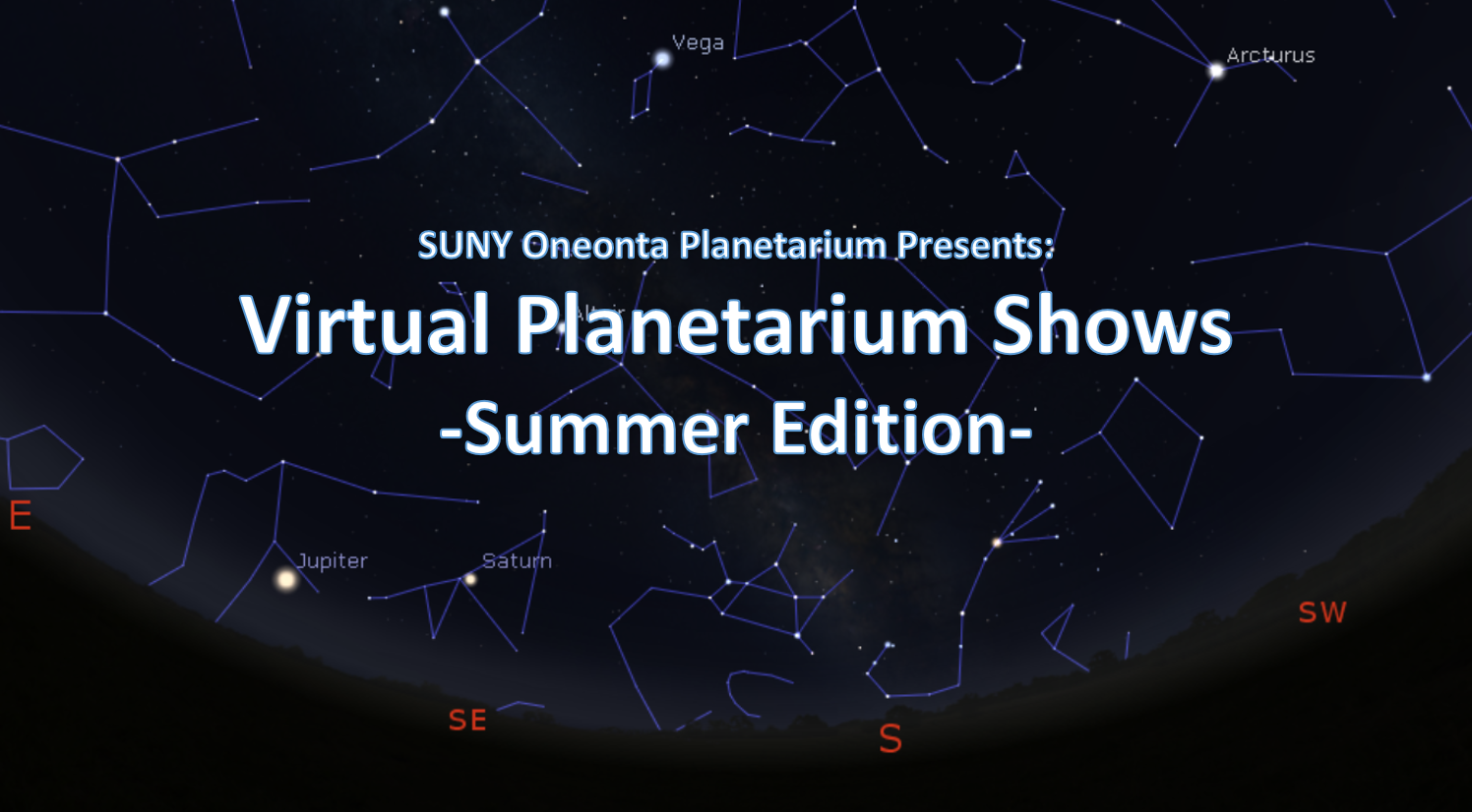 Virtual planetarium show- summer edition