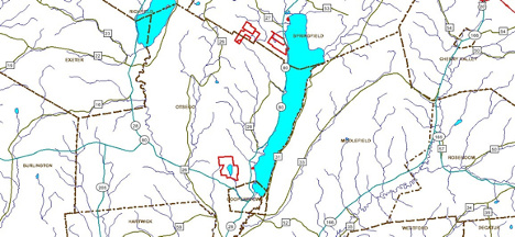 BIOLOGICAL FIELD STATION AND COOPERSTOWN GRADUATE PROGRAM FACILITIES MAP