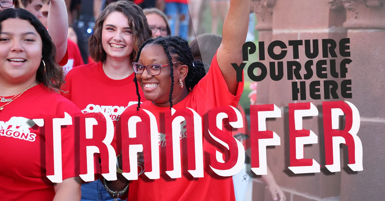 Picture yourself here: transfer students